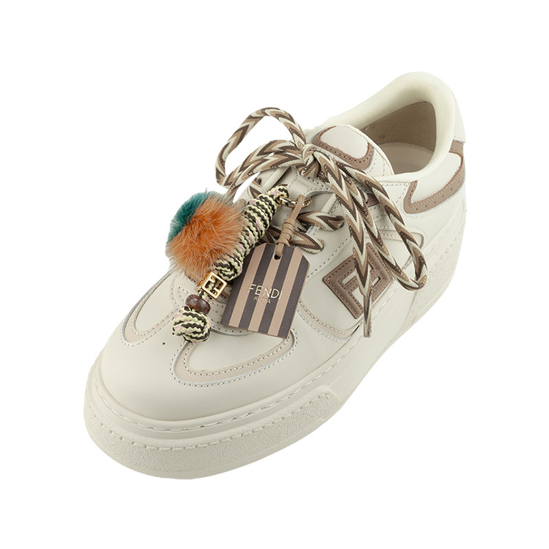 FENDI芬迪女经典厚底logo休闲运动鞋女士2026年春秋新款,女鞋,时尚休闲鞋,淘宝优惠券,粉丝福利购,淘宝优惠卷