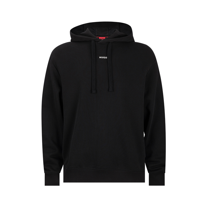 HugoBoss压纹全棉连帽衫男士