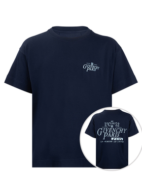 Givenchy/纪梵希男字母logo全棉短袖T恤男士2025春夏新款XY推广