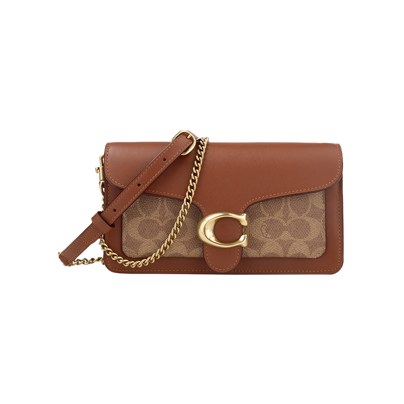 COACH/蔻驰标牌休闲斜挎包女士