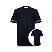 T恤男士 Thom Browne汤姆布朗男红白蓝条纹全棉短袖 春夏XY推选