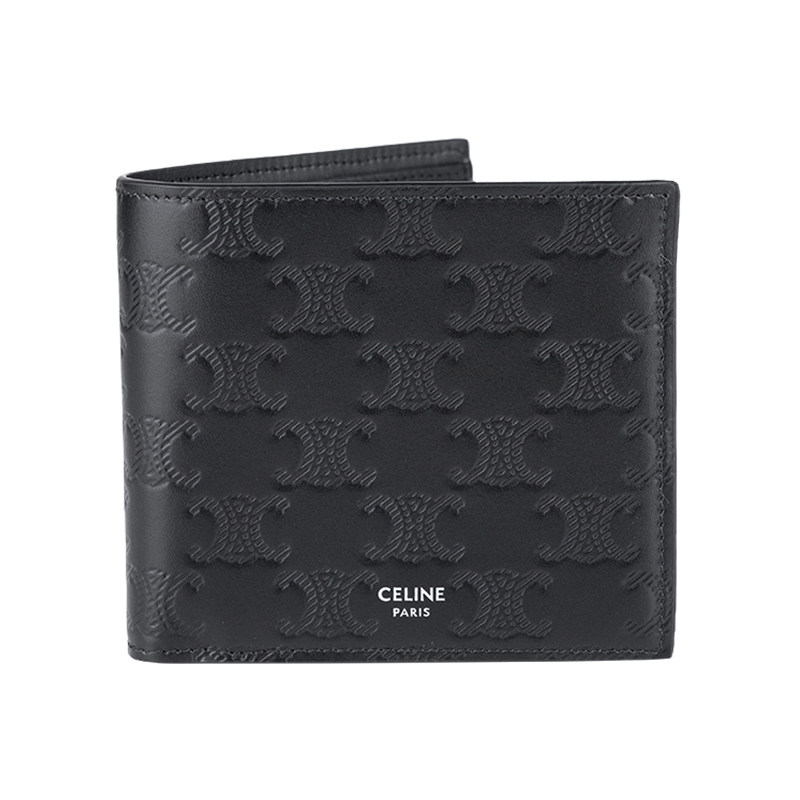 CELINE赛琳女经典Triomphe 压印徽标Logo钱包女士2026年新款XY