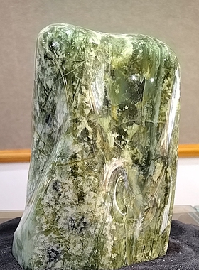 天然南玉原石摆件家居客厅桌面