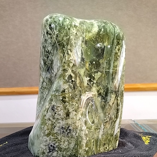 天然南玉原石摆件家居客厅桌面