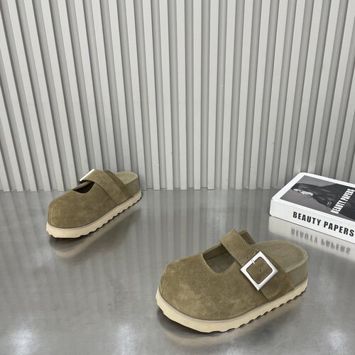 内增高厚底懒人博肯拖鞋外穿拖鞋