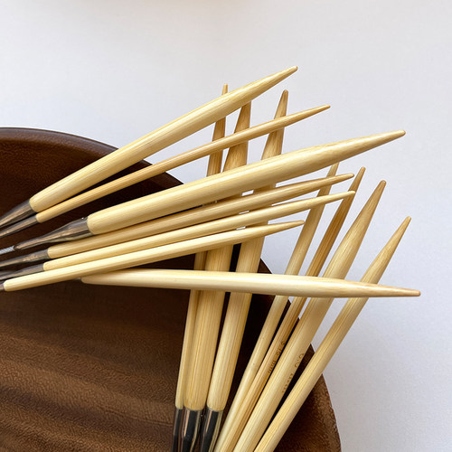 60cm长度原竹环形针圈针