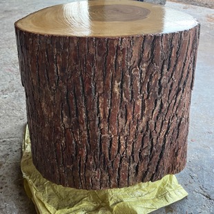香樟木墩子原木凳子实木树墩大木桩支架底座茶几凳换鞋凳创意木桩