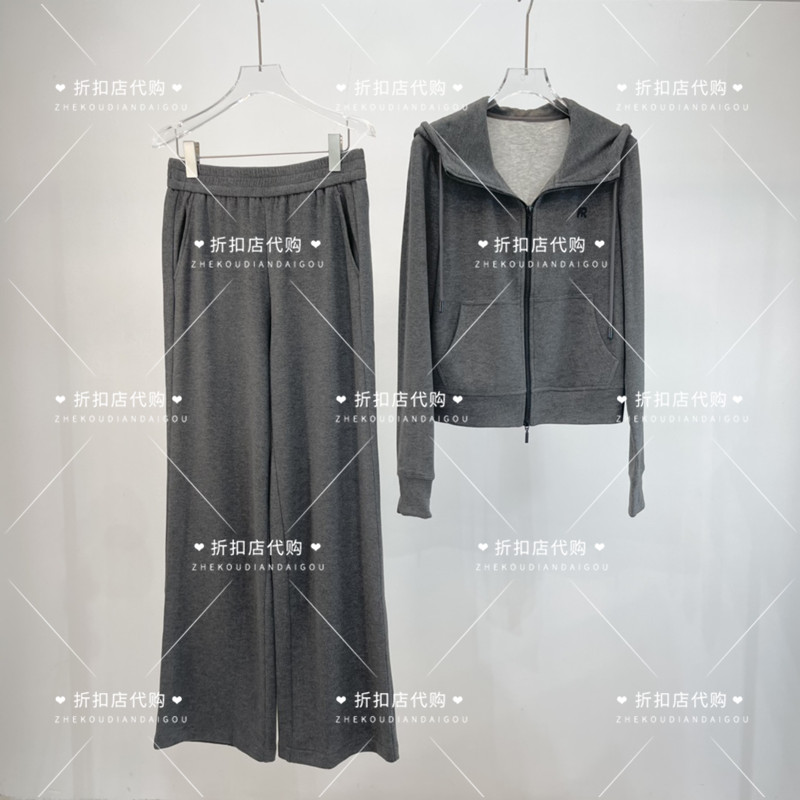 商场同款季艾诺丝雅诗教2024秋冬新款百搭休闲卫衣套装女40931085