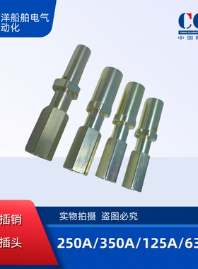 船用康尼健龙兆友金鼎岸电插头插座插针插销接头350A250A125A63A