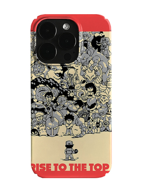 漫画艺术小众适用高级感卡通iPhone16pro+苹果15promax菲林手机壳新款13/1214proVIVO90