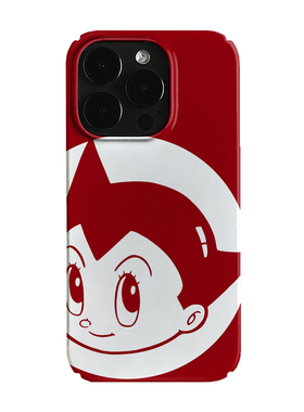 红色动漫可爱小孩艺术小众适用高级感卡通iPhone16pro+苹果15promax菲林手机壳新款13/1214proVIVO90