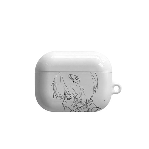 漫画女孩艺术适用苹果耳机保护套airpodspro2无线蓝牙耳机壳三代airpod二代ipod耳机套airpods3菲林
