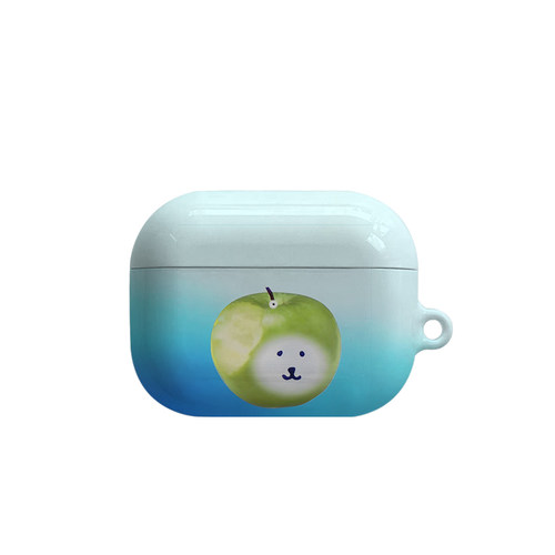 可爱苹果艺术适用苹果耳机保护套airpodspro2无线蓝牙耳机壳三代airpod二代ipod耳机套airpods3菲林