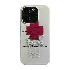 Red Cross Art, niche, suitable for high-end cartoon iPhone 16pro+Apple 15promax film phone case, new 13/1214-pro VIVO90