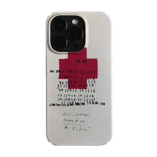 红色十字艺术小众适用高级感卡通iPhone16pro+苹果15promax菲林手机壳新款13/1214proVIVO90