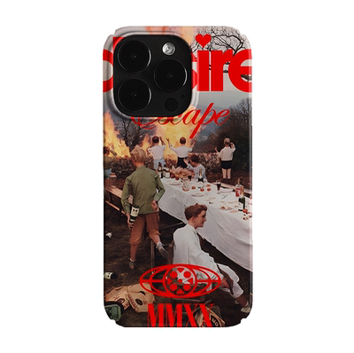 晚餐复古艺术Y2K小众动漫卡通iPhone14pro+苹果15promax菲林手机壳新款13/12mini的适用华为p60pro