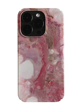 红色渐变油画艺术小众适用高级感卡通iPhone16pro+苹果15promax菲林手机壳新款13/1214proVIVO90