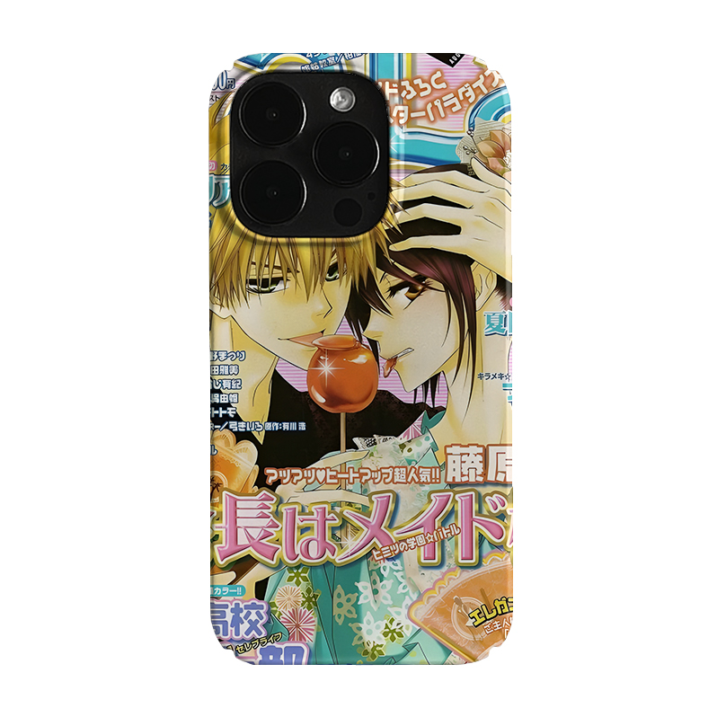 会长是女仆大人二次元动漫艺术小众适用高级感卡通iPhone14pro+苹果15promax菲林手机壳新款13/12VIVO90