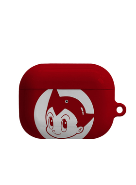 卡通红色男孩艺术适用苹果耳机保护套airpodspro2无线蓝牙耳机壳三代airpod二代ipod耳机套airpods3菲林