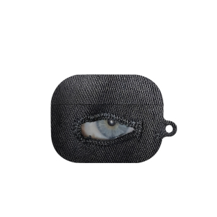 复古牛仔眼睛艺术适用苹果耳机保护套airpodspro2无线蓝牙耳机壳三代airpod二代ipod耳机套airpods3菲林