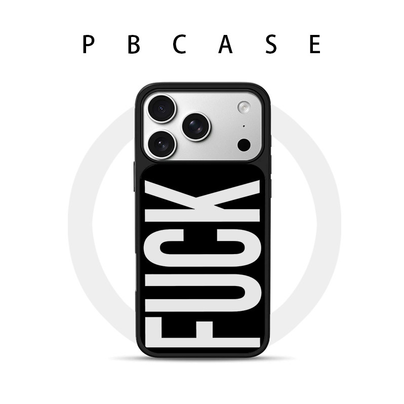 「个性英文」 适用于苹果小米手机壳17promax磁吸iPhone16新款15小众INS风14高级13简约12高级感