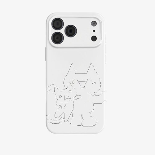 可爱猫猫数字艺术小众适用于iPhone18promax苹果17promax菲林手机壳16pro新款14/15磁吸13pro华为p90pro