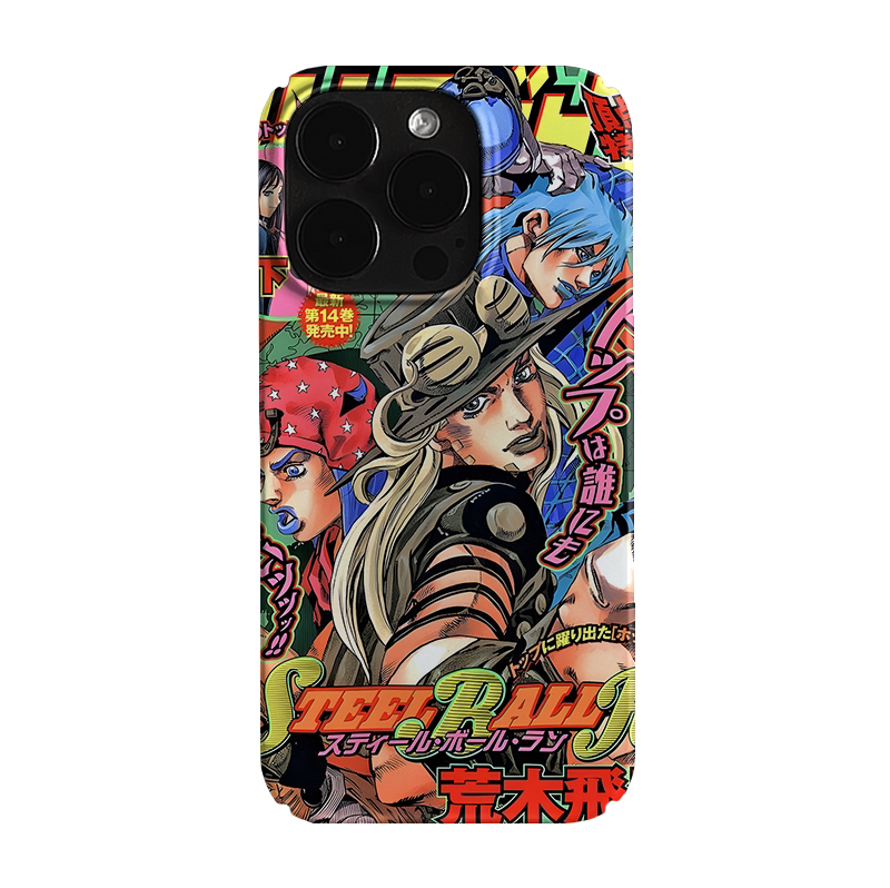 JOJO飙马野郎动漫复古艺术潮流小众适用高级感卡通iPhone17pro+苹果16promax菲林手机壳新款14/15图片