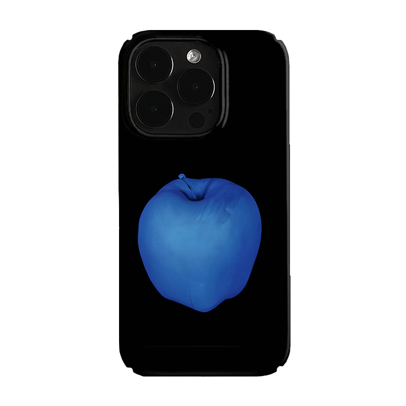 蓝色苹果艺术小众适用高级感卡通iPhone16pro+苹果15promax菲林手机壳新款13/1214proVIVO90