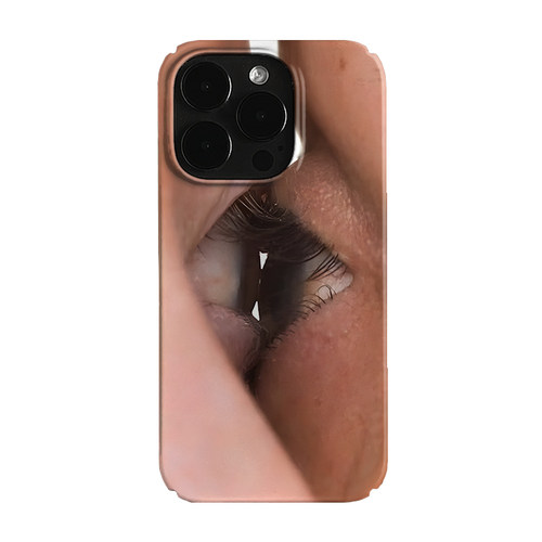 对视的眼睛艺术小众适用高级感卡通iPhone16pro+苹果15promax菲林手机壳新款13/1214proVIVO90