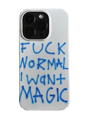 IWANTMAGIC构成潮流复古艺术小众适用高级感卡通iPhone14pro+苹果15promax菲林手机壳新款13/12荣耀100