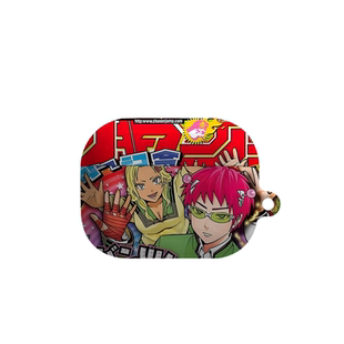 齐木楠雄动漫艺术适用苹果耳机保护套airpodspro2无线蓝牙耳机壳三代airpod二代ipod耳机套airpods3菲林