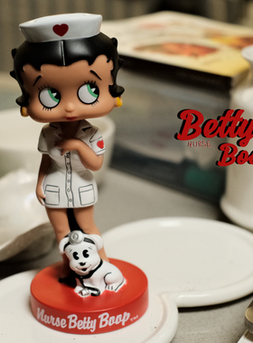 咖啡店酒吧玩具店贝蒂复古公仔