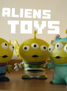 三眼仔外星人公仔模型装饰摆件