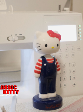 日单复古摇头kitty公仔陶瓷摆件装饰日式咖啡厅可爱氛围中古礼物