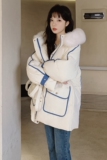 ！！两色现货，数据非常好短款衣外套077-2195-P155-K228，女装棉衣/棉服，浙宝100