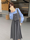 现货主推，春装韩版假两件衬衫领连衣裙B100-5166-p125-k178，女装连衣裙，浙宝100