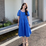 现货主推克莱因蓝连衣裙，数据很好，ZB100-2288-P95-K148，女装连衣裙，浙宝100