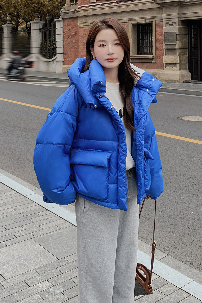 数据很好，可以主推克莱因蓝短款衣外套077-2306-P145-k218,女装棉衣/棉服,浙宝100