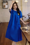 现货数据很好，克莱因蓝连衣裙077-2255-P80无差价K138，商品下架区，浙宝100