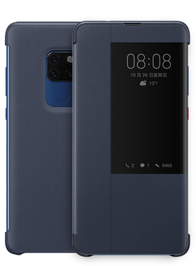 适用华为Mate20pro手机壳Meta20保护metE20X智能皮套mt20X全包m20por防摔LYA-AL00P开窗HMA休眠ud男EVR女TL10