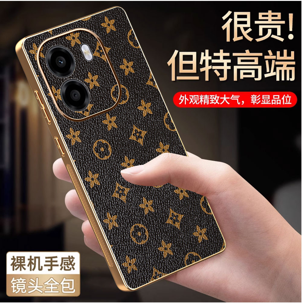 适用华为荣耀X6D手机壳HONorX6D保护Honor豹纹套LBU一LX1镜头全包防摔男女复古商务国际海外版LBULX1电镀软边