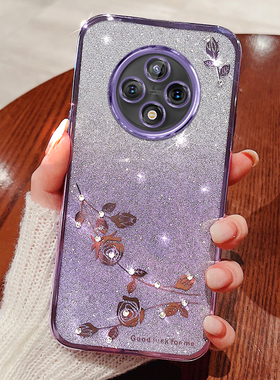 适用oppoA3iplus手机壳oppo渐变A3i plus保护套全包PKA110防摔5g硅胶闪粉opa软壳新款0pp0女生oppopka网红潮L