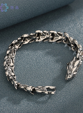龙骨手链男龙年生肖配饰简约百搭高级感轻奢女个性不掉色国风饰品