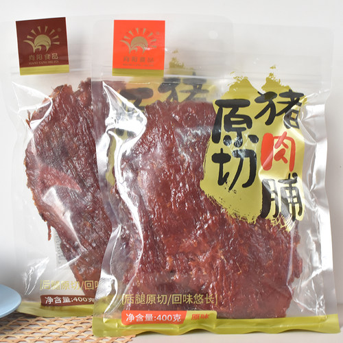 向阳食品优级原切猪肉脯400g