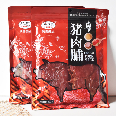 丹桂猪肉脯负片自然片