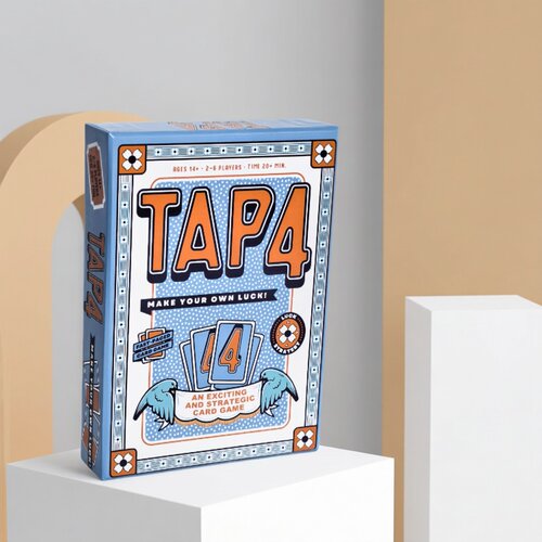 TAP4桌游 中英文2-6人快节奏策略数字多人休闲聚会解压卡牌游戏