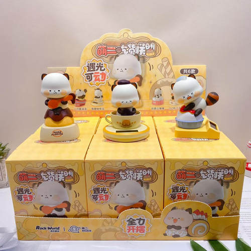 新款正光动盲盒系列摆件盲盒高颜值可爱遇光可动潮流桌面摆件