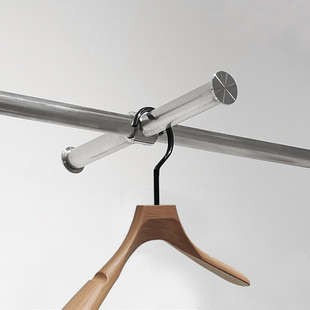 服装 店陈列架 店专用挂件配件可移动不锈钢挂钩货架展示架点挂女装