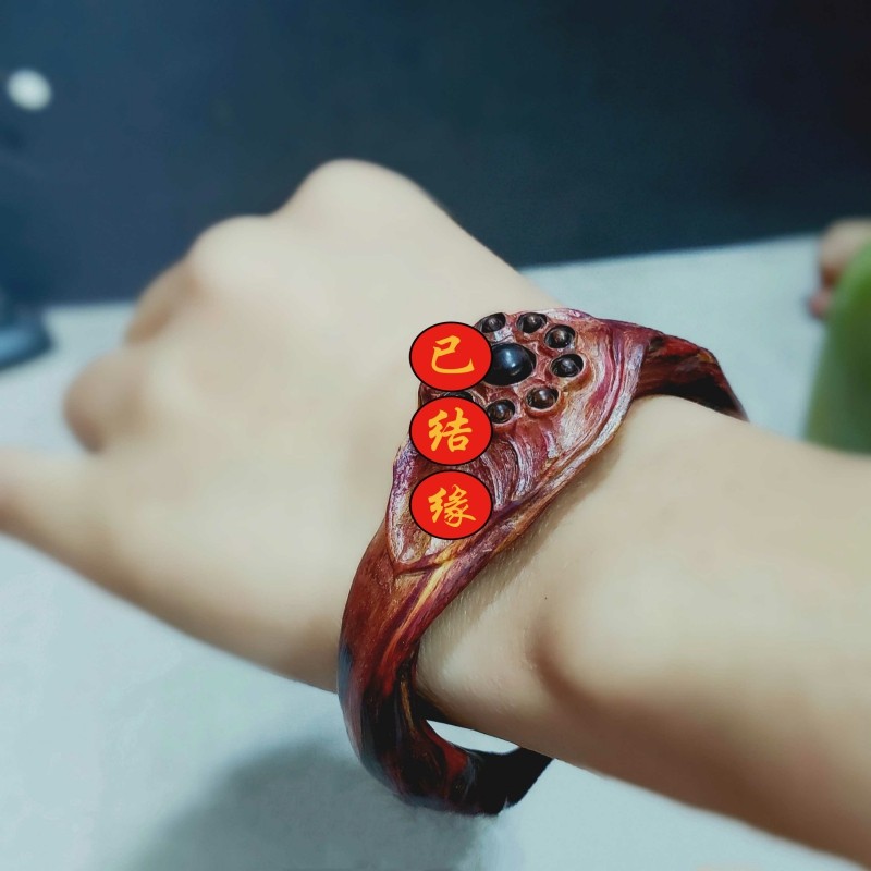 瘤疤天眼设计款一物一拍手镯新品
