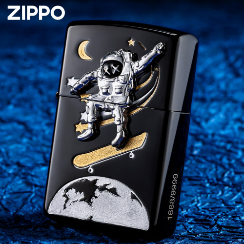 zippo官方正版打火机星空探索送